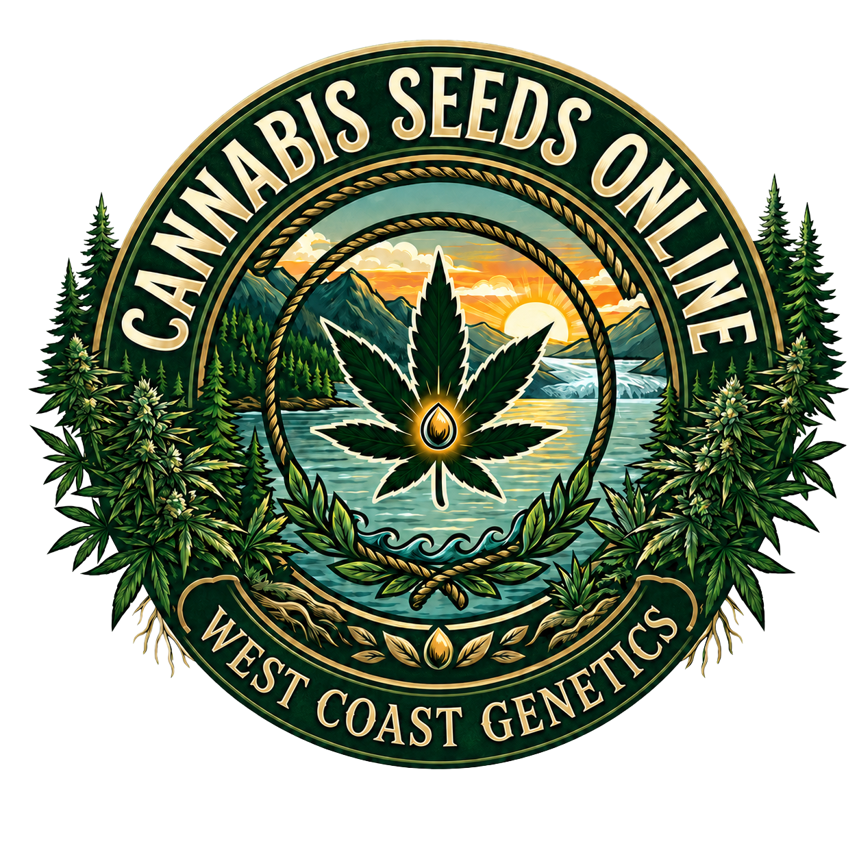 logo cannabis seeds online
